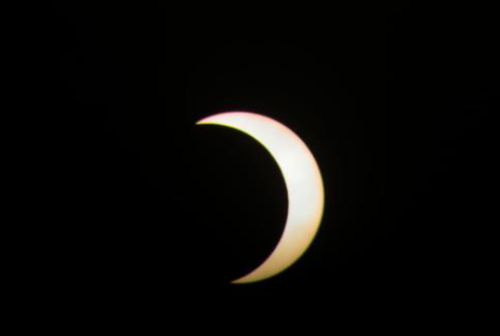 Eclipse anular "Anillo de Fuego" del 14 de octubre de 2023 en Guatemala. (Foto: Juan Carlos Pérez/Soy502)
