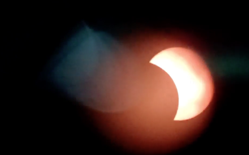 Eclipse solar, Guatemala, lunes 8 de abril