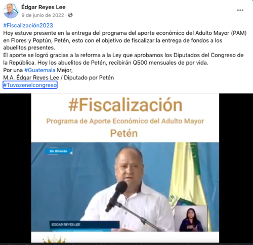 Vamos, aporte adulto mayor, PAM, Ministerio de Trabajo, 