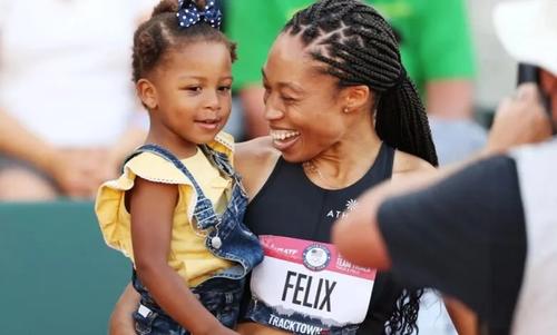 Allyson, Felix, atleta, olimpiadas, juegos, guardería, madre, 2024