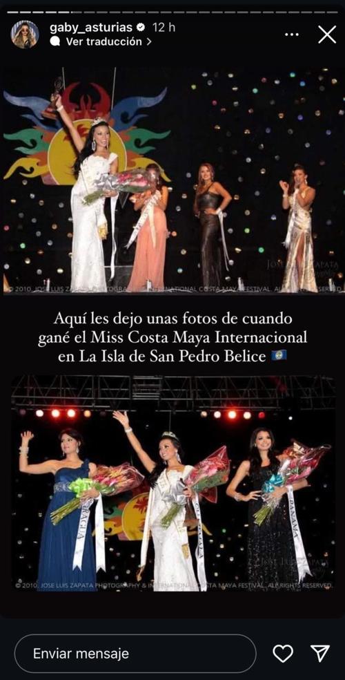 Gaby, Asturias, Miss Universo, Guatemala, logros 