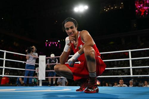  Imane Khelif consiguió la medalla de oro, pese a enfrentar una serie de señalamientos en contra suya. (Foto: AFP)