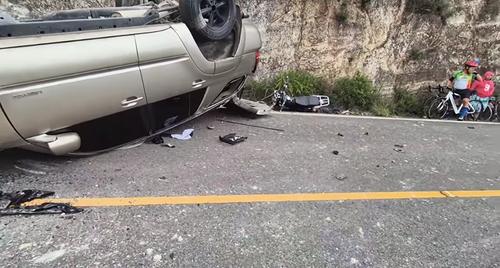 accidente de tránsito, niña herida, jalapa, fallecido, guatemala