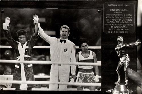 Carlos Motta Taracena, carlos motta taracena, boxeador, olimpiadas, 1984, guatemala