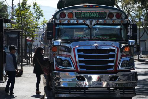 Pilotos de buses que van al occidente informaron sobre pocos pasajeros este día. (Foto: Wilder López/Soy502)