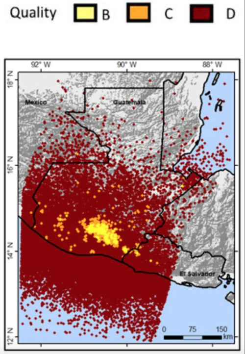 Sismo, temblor, terremoto, Guatemala