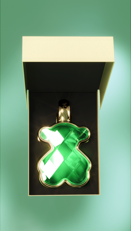 Perfumerías Fetiche, LoveMe The Emerald Elixir, fragancia, perfume, TOUS, Guatemala, Soy502