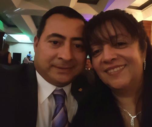 Claudia Ruiz, esposo ministra educación, Alejandro Giammattei, aeropuerto, Guatemala