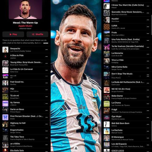 Leo Messi, Inter Miami, MLS, Apple Music, Albiceleste, Las Garzas