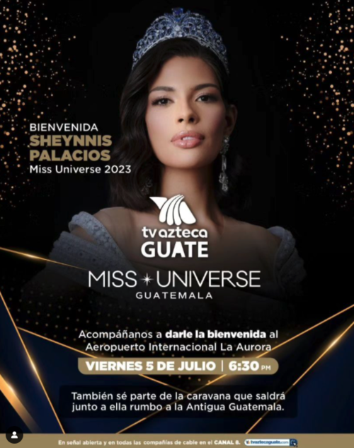 Foto: Miss Universe Guatemala. 