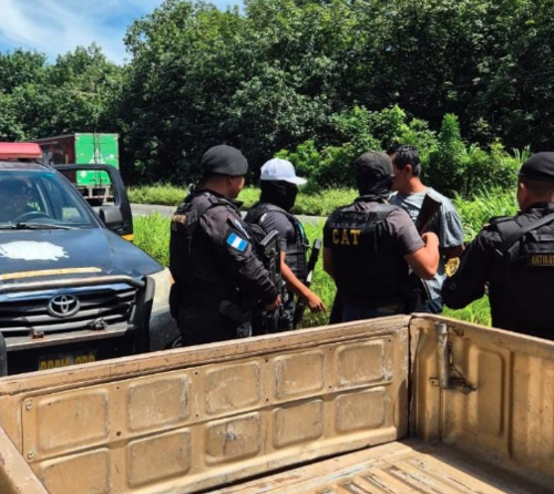 Detienen a Presunto Narcotraficante Requerido por Estados Unidos (Foto: PNC de Guatemala)