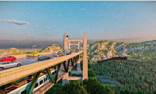 El Puente Belice II, tendrá dos niveles, en la parte superior transitarán vehículos particulares y en la inferior, transporte público. (Foto: Ilustrativa del proyecto)