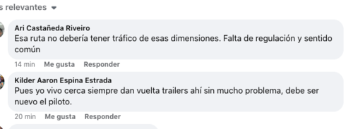 comentarios tránsito detenido