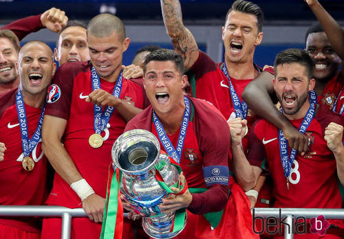 Cristiano Ronaldo guió a Portugal a su primera Eurocopa en 2016. (Foto: UEFA)