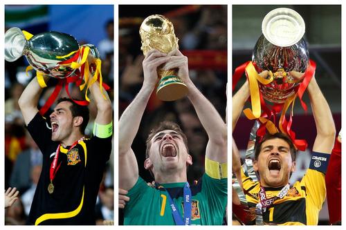 España conquistó el fútbol durante la época de 2008 a 2012, con dos Eurocopas y un Mundial. (Foto: Marca)