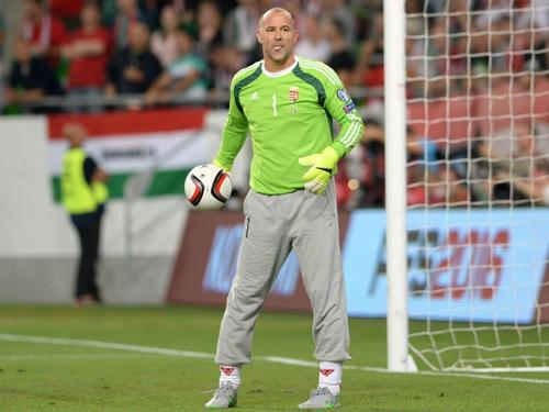 El arquero húngaro Gabor Kiraly en la Eurocopa de 2016. (Foto: UEFA)