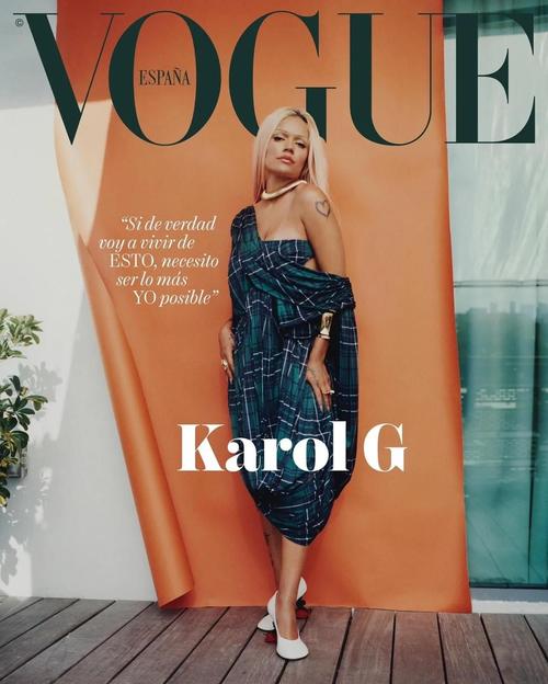 Vogue, gira, Karol G, cantante, look