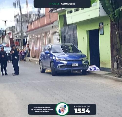 El ataque armado ocurrió cuando la abogada descendía de un vehículo en El Quiché. (Foto: Bomberos Municipales Departamentales)