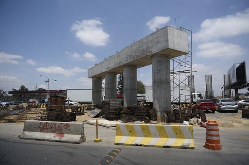 Así avanza la construcción del PAD en la Roosevelt. (Foto: Wilder López/Soy502)