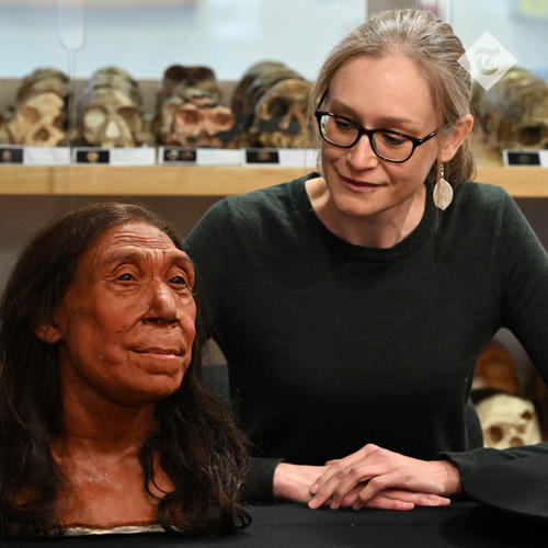 Conoce a Shanidar Z, una mujer neandertal cuyo cráneo fue excavado en una cueva.