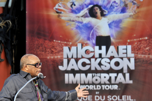 Michael Jackson en el evento Michael Jackson Immortilized en Hollywood, California, el 26 de enero de 2012. (Foto: AFP)