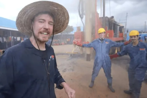 MrBeast construyó 100 pozos en África en noviembre de 2023 (Foto: YouTube)