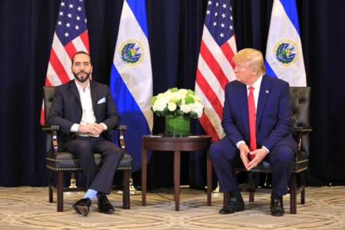 Bukele y Trump durante su reunión en 2019 (Foto: Casa Presidencial de El Salvador) 
