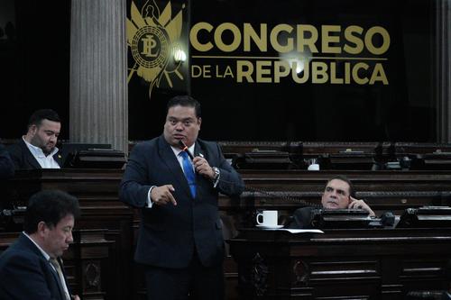 Allan Rodríguez externó su molestia por la reforma a la Ley contra la Delincuencia Organizada. (Foto: Wilder López/Soy502)