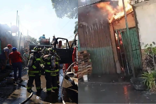 Los demás habitantes del inmueble sufrieron intoxicación por inhalar el humo. (Foto: Bomberos Voluntarios)