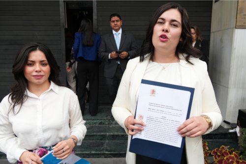 Ligia Briz, directora ejecutiva de AFI (izquierda) Ana Fernanda Ramírez, asesora legal (derecha)
