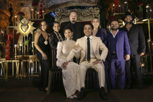 La Familia Aguilar el día de la boda (Foto: Pepe Aguilar Oficial)