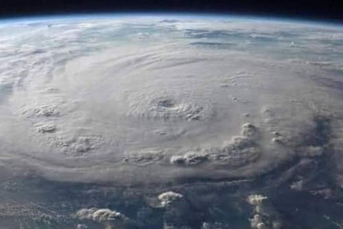 Toma desde la Estación Espacial Internacional (Foto: Servicio Nacional de Meteorología de Estados Unidos)