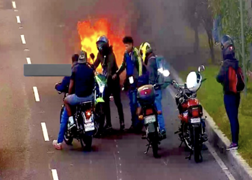 Todo tipo de vehículo puede incendiarse. (Foto: archivo/Soy502)