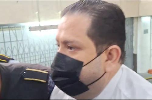 Ramiro José Muñoz ya fue trasladado a la Torre de Tribunales, tras su captura en el Palacio de Justicia. (Foto: Captura de pantalla)