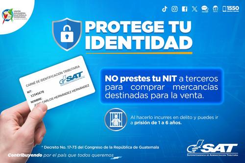 Sat, protege, identidad