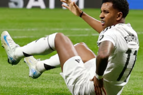 Rodrygo abandonó el terreno de juego en el minuto 85. (Foto: Diario AS)