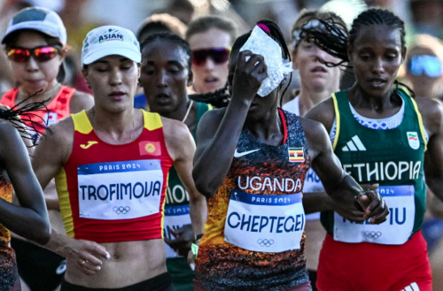 Rebecca Cheptegei, atleta olímpica ugandesa (Foto: Redes Sociales)