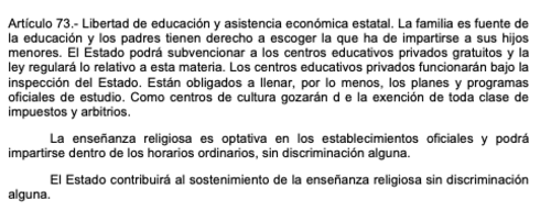 El artículo 73 de la Constitución indica que los centros educativos privados como centros de cultura, gozarán de la exención de toda clase de impuestos y arbitrios. (Foto: Captura de pantalla/Soy502)