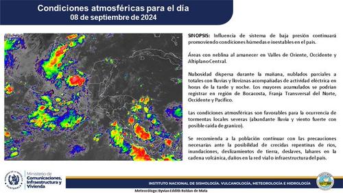 pronóstico, clima, domingo, guatemala