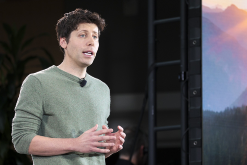 Sam Altman, director ejecutivo de OpenAI (Foto: WIRED)