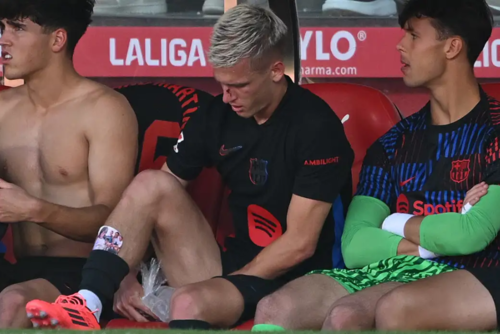 La ausencia de Olmo es un duro golpe para el entrenador Hansi Flick (Foto: Goal.com)