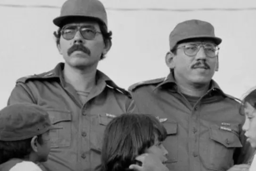 Los hermanos Ortega compartiendo el liderazgo sandinista (Foto: Getty Images)