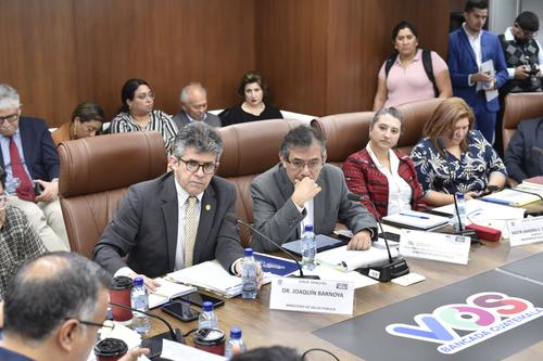 Durante la citación, se indicó que hay dictámenes pendientes para la creación del reglamento de la Ley contra el Cáncer. (Foto: Congreso)