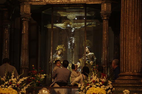 El Cristo Negro de Esquipulas es una de las imágenes más veneradas en la región. (Foto: Archivo/Soy502)
