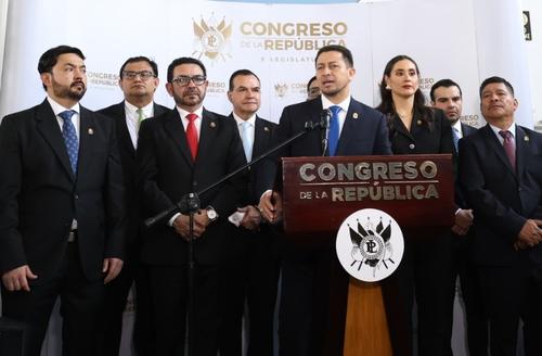 El presidente del Congreso, Nery Ramos, confirmó la reunión entre diputados y el ministro de Finanzas, pero negó que hubiera reclamos. (Foto: Organismo Legislativo)