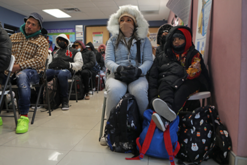 Migrantes en Ciudad Juarez, Chihuahua, Mexico. (Foto: AFP) 