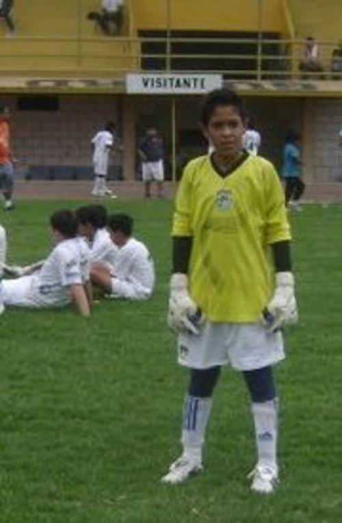 Desde niño, a Gilder le gustó ser portero y a sus 17 años ya se entrena con la Selección mayor guatemalteca. (Foto: Gilder Lemus)