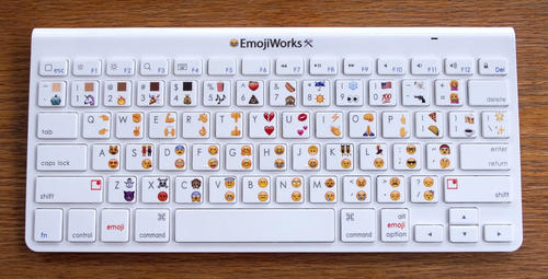 El Emoji Keyboard Plus tiene un precio de $74.95 y tiene dos emojis en cada tecla. (Foto: emojiworks.co)