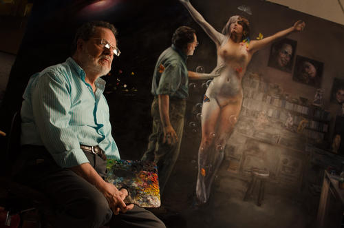 Manolo Gallardo, artista guatemalteco