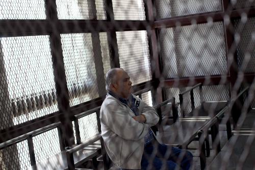 El exjefe policial de Guatemala, Pedro García Arredondo, asiste a una audiencia del juicio en su contra por el incendio de la Embajada de España en enero de 1980, el 13 de enero de 2015. (Foto: Saúl Martínez/EFE)
